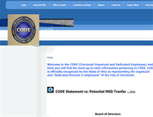 Tablet Screenshot of codegroup.org
